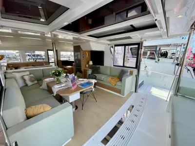 Premium +, a Bali 4.2 catamaran at Saint-Mandrier-sur-Mer, France