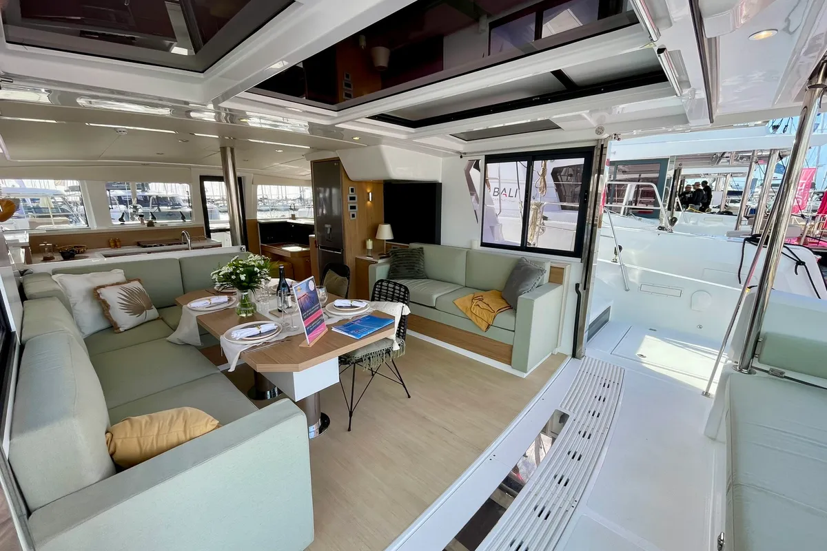 Premium +, a Bali 4.2 catamaran at Saint-Mandrier-sur-Mer, France