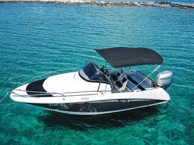Galeon Galia 630, a motorboat at Mali Lošinj, Croatia