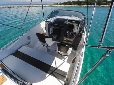 Galeon Galia 630, a motorboat at Mali Lošinj, Croatia