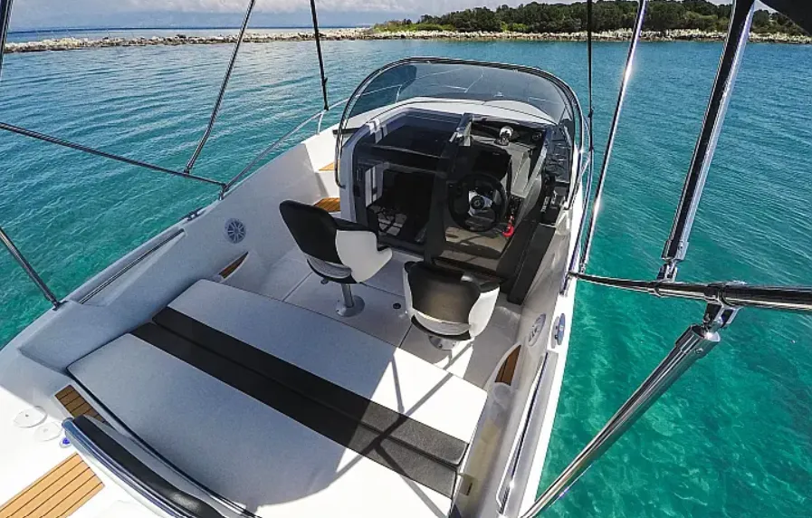 Galeon Galia 630, a motorboat at Mali Lošinj, Croatia