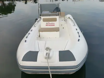 Exterior view of n. 10, a Capelli Tempest 530 RIB at Cannigione, Italy