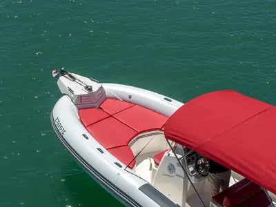 Exterior view of Marlin 790, a Marlin 790 Dynamic motorboat at Grad Trogir, Croatia