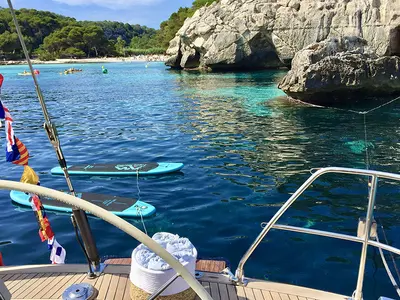 Comfort, a Vismara Starkel 56 sailboat at Cannigione, Italy