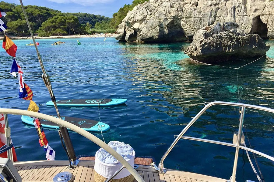 Comfort, a Vismara Starkel 56 sailboat at Cannigione, Italy
