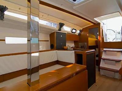 Cha-Cha, a Jeanneau Sun Odyssey 349 sailboat at Split, Croatia
