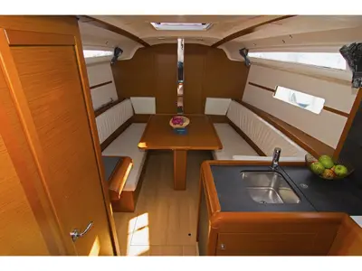 Cha-Cha, a Jeanneau Sun Odyssey 349 sailboat at Split, Croatia
