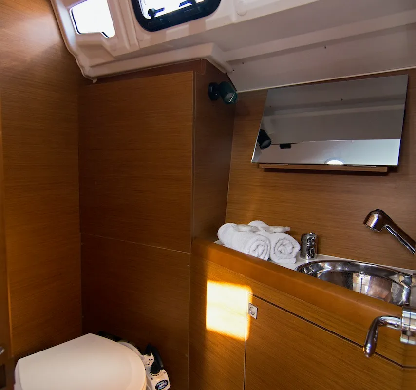 Cha-Cha, a Jeanneau Sun Odyssey 349 sailboat at Split, Croatia