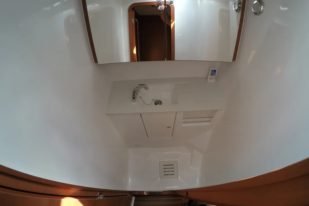 Head on Luce, a Dufour 512 Grand Large sailboat at Dubrovnik, Croatia