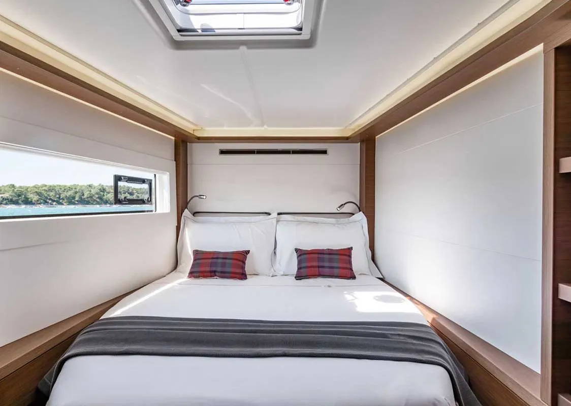Cabin on Excellence, a Lagoon 46 catamaran at Grad Trogir, Croatia