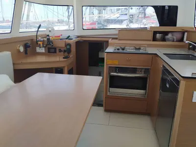 OLLYDREAM, a Excess 11 catamaran at Municipal Unit of Nea Peramos, Greece