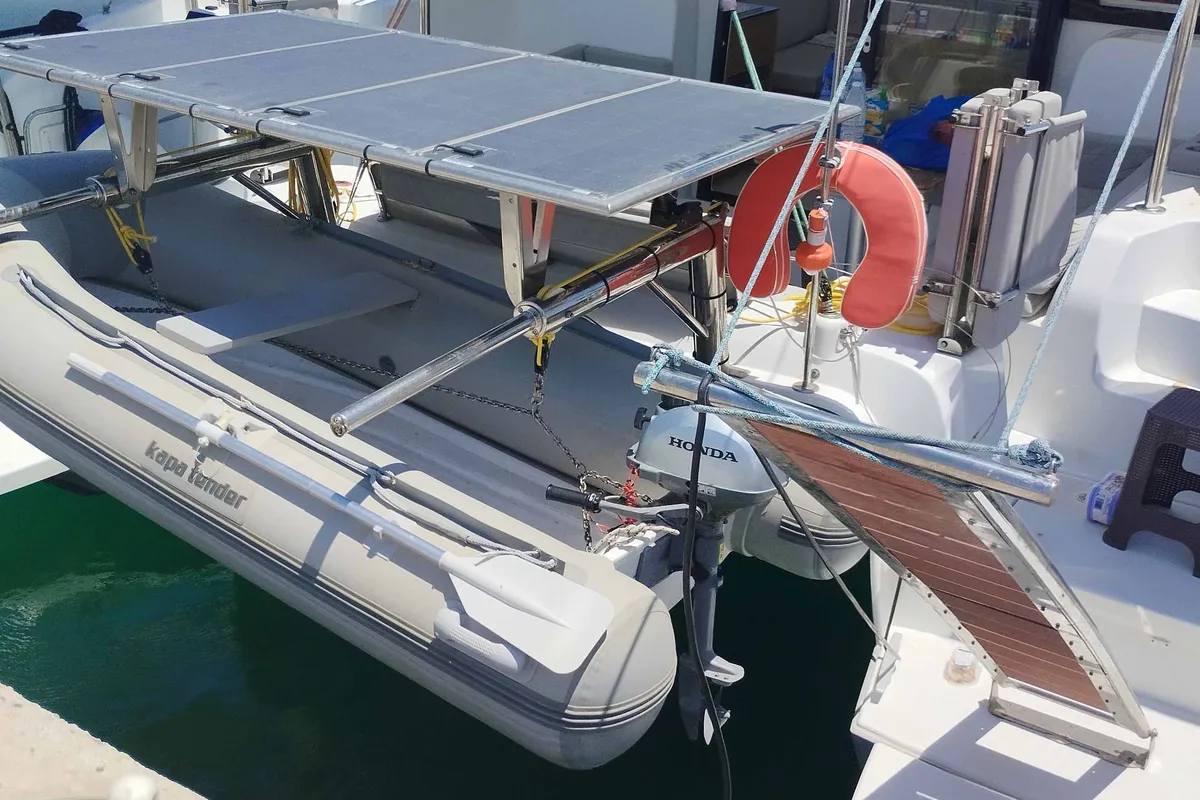 OLLYDREAM, a Excess 11 catamaran at Municipal Unit of Nea Peramos, Greece