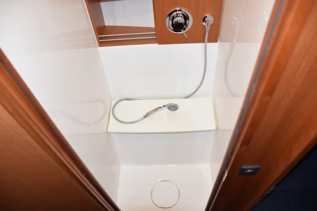 Head on Malbec, a Bavaria Cruiser 46 sailboat at Seget Donji, Croatia