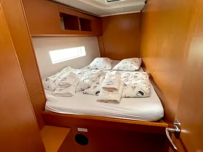 Cabin on Ciao Bella, a Bavaria C50 Holiday sailboat at Grad Kaštela, Croatia