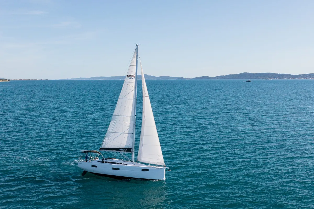 Zara, a Elan Impression 45 sailboat at Zadar, Croatia