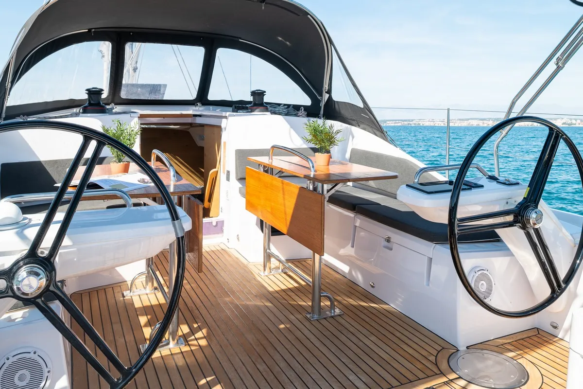 Zara, a Elan Impression 45 sailboat at Zadar, Croatia