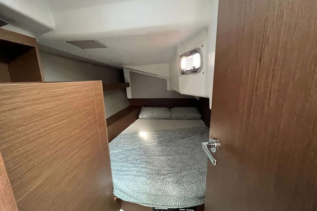 Cabin on ROOKIE, a Beneteau Oceanis 34.1 sailboat at Split, Croatia