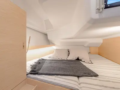Cabin on Hanse 360, a sailboat at Capo d'Orlando, Italy