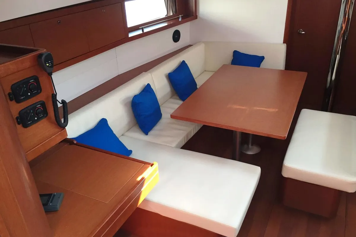 Mars Planet, a Beneteau Oceanis 48 sailboat at Marsala, Italy