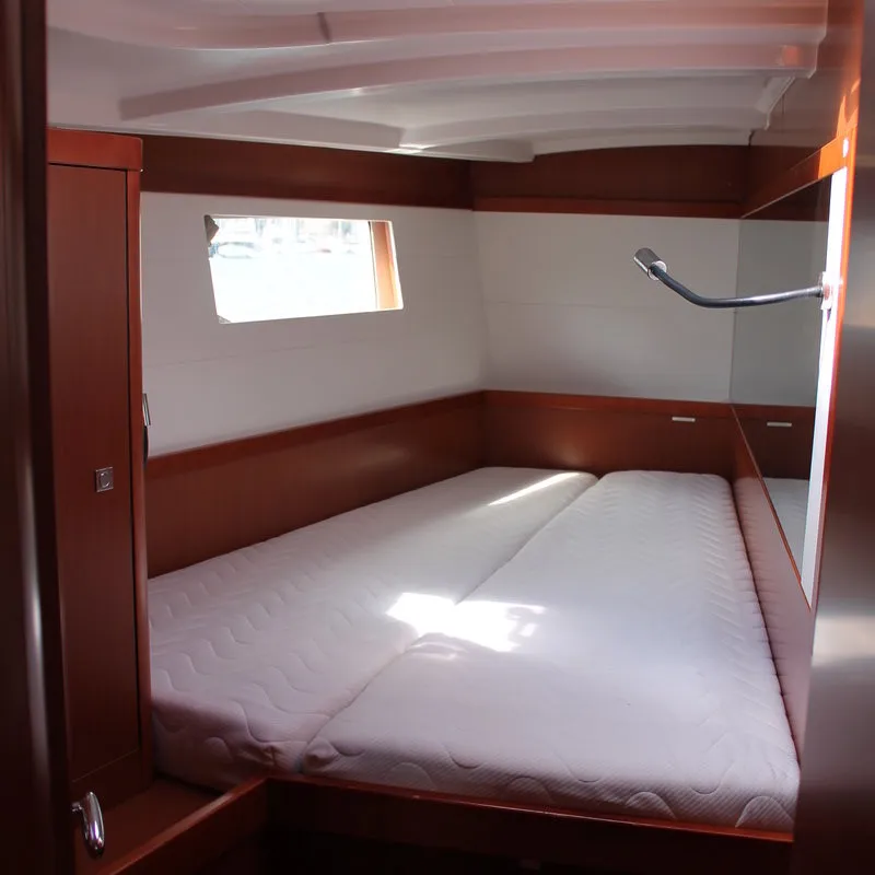 Mars Planet, a Beneteau Oceanis 48 sailboat at Marsala, Italy