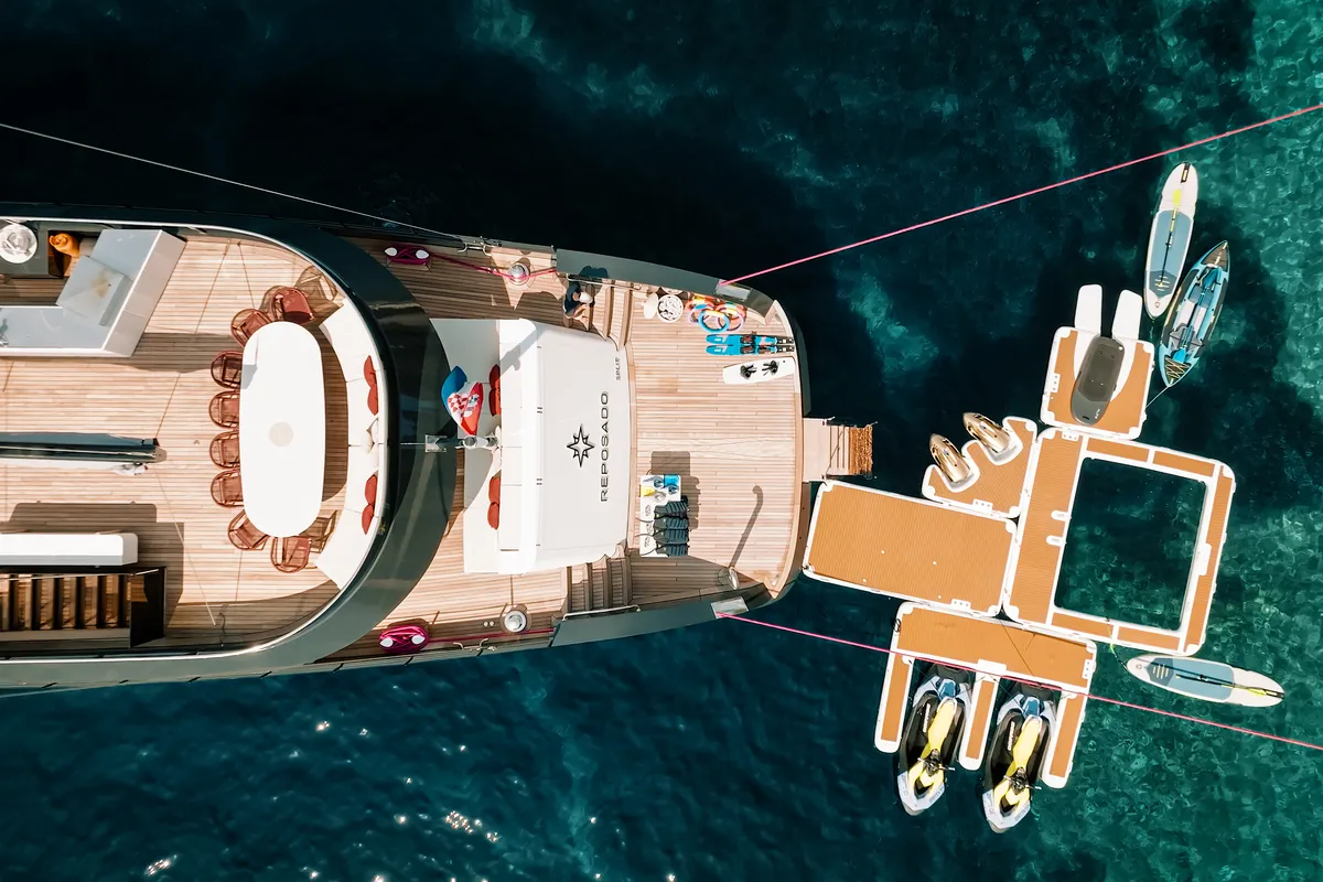 Reposado, a Luxury Sailing Yacht sailboat at Općina Sukošan, Croatia