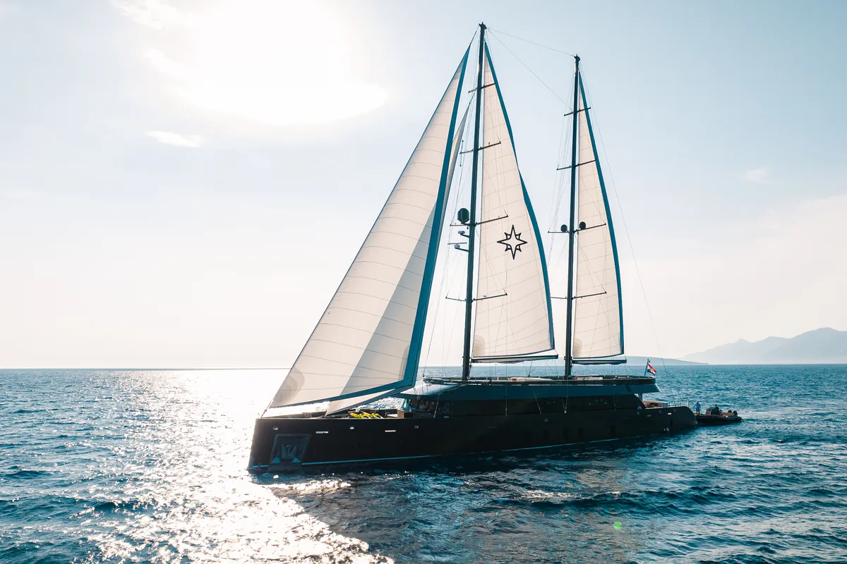 Reposado, a Luxury Sailing Yacht sailboat at Općina Sukošan, Croatia