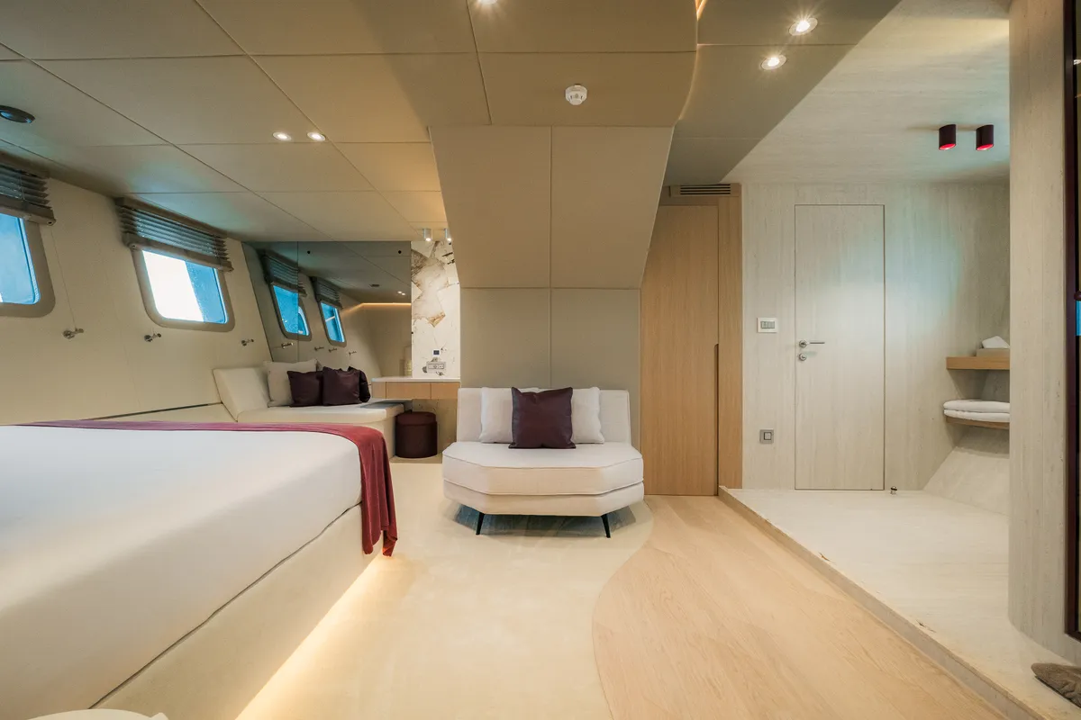 Reposado, a Luxury Sailing Yacht sailboat at Općina Sukošan, Croatia
