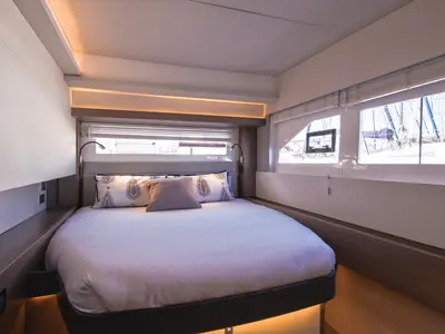 Cabin on Moorings 534 PC/8+1 Club, a Leopard 53 PC catamaran at Road Town, British Virgin Islands