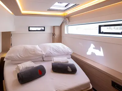Cabin on Summer Magic, a Lagoon 46 catamaran at Grad Kaštela, Croatia