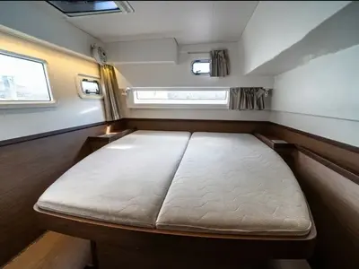 Cabin on Lagoon 42, a catamaran at Volos, Greece