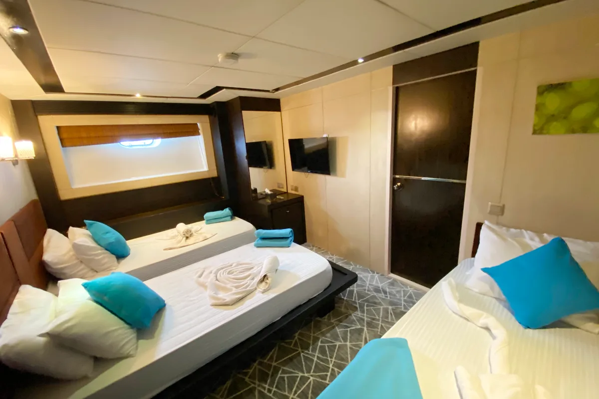 Cabin on Honors Legacy, a Gulet Motoryacht motor yacht at Malé, Maldives