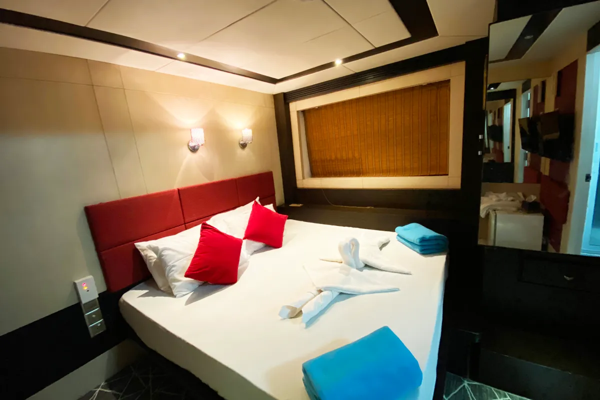 Cabin on Honors Legacy, a Gulet Motoryacht motor yacht at Malé, Maldives