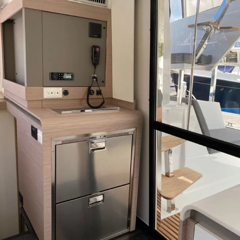 Firefly, a Fountaine Pajot Isla 40 catamaran at Road Town, British Virgin Islands