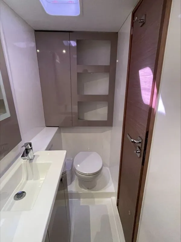 Head on Firefly, a Fountaine Pajot Isla 40 catamaran at Road Town, British Virgin Islands