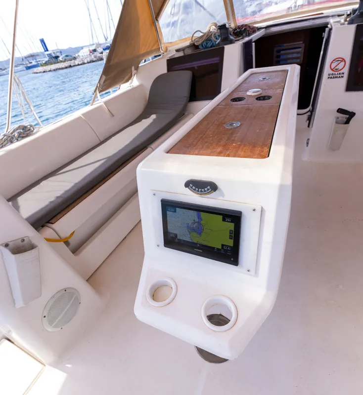 Erco, a Dufour 460 GL sailboat at Grad Biograd na Moru, Croatia