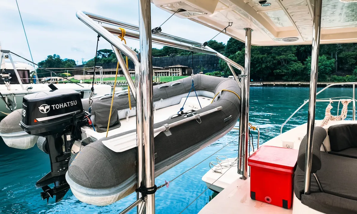 Moana, a Leopard 39 catamaran at Mai Khao, Thailand