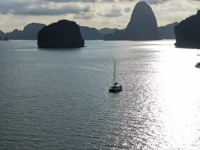 Moana, a Leopard 39 catamaran at Mai Khao, Thailand