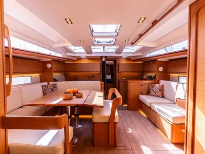 Dream Planet, a Dufour 520 GL sailboat at Tonnarella, Italy