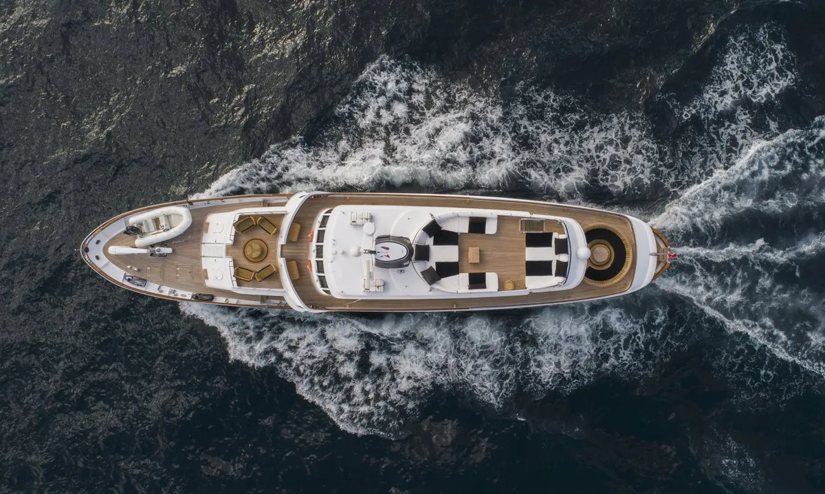 Sounion II, a Azimut Sounion II motor yacht at Athens, Greece