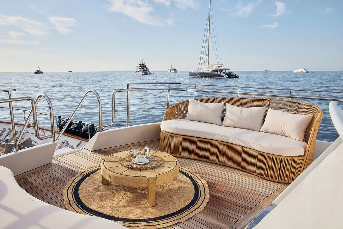 Sounion II, a Azimut Sounion II motor yacht at Athens, Greece