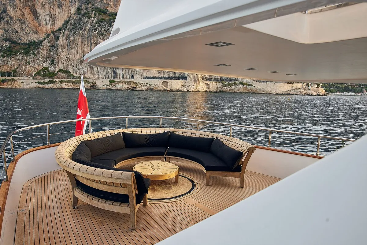 Sounion II, a Azimut Sounion II motor yacht at Athens, Greece