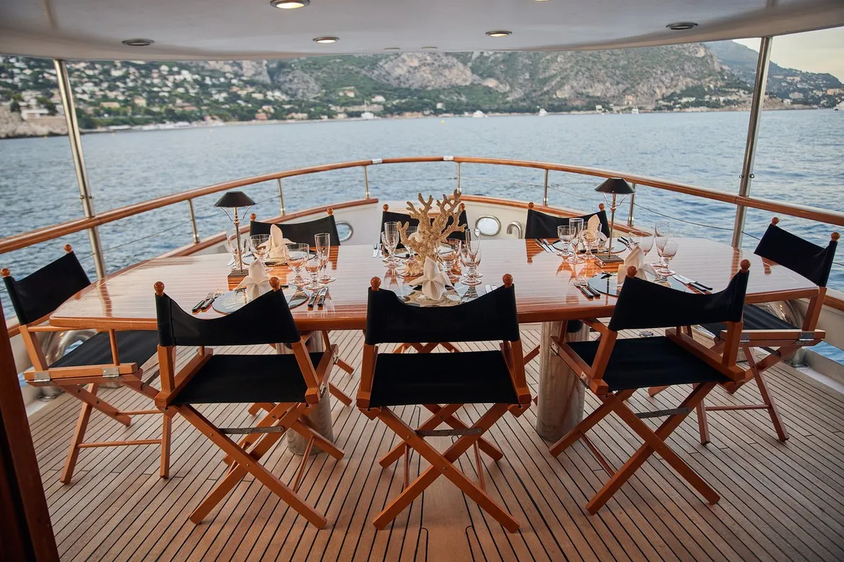 Sounion II, a Azimut Sounion II motor yacht at Athens, Greece