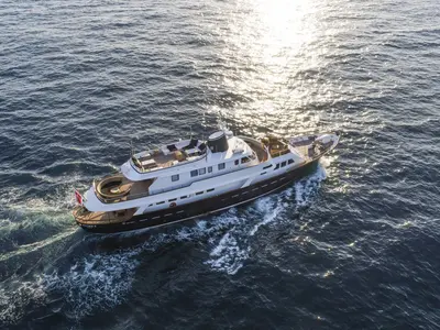 Sounion II, a Azimut Sounion II motor yacht at Athens, Greece