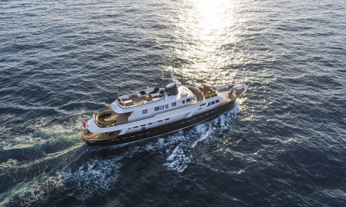 Sounion II, a Azimut Sounion II motor yacht at Athens, Greece