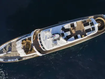 Sounion II, a Azimut Sounion II motor yacht at Athens, Greece
