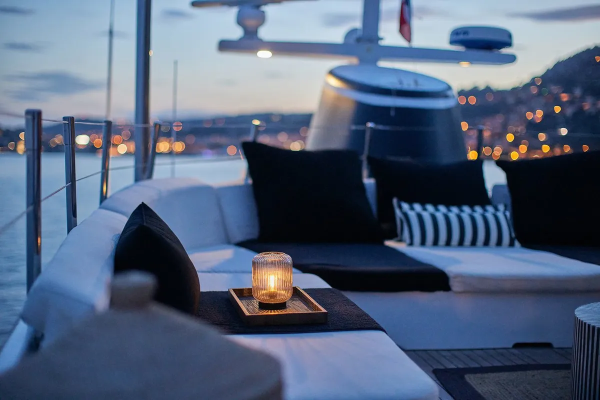Sounion II, a Azimut Sounion II motor yacht at Athens, Greece