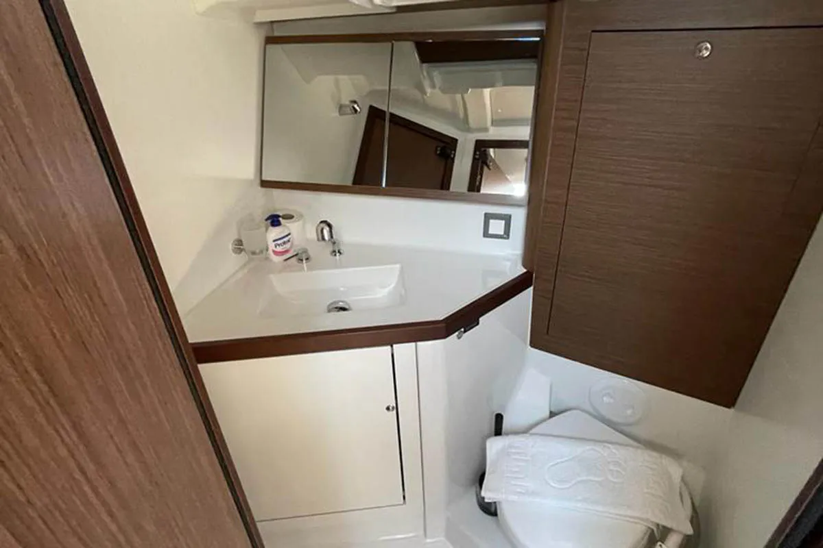 WEST, a Beneteau Oceanis 46.1 sailboat at Marmaris, Turkey
