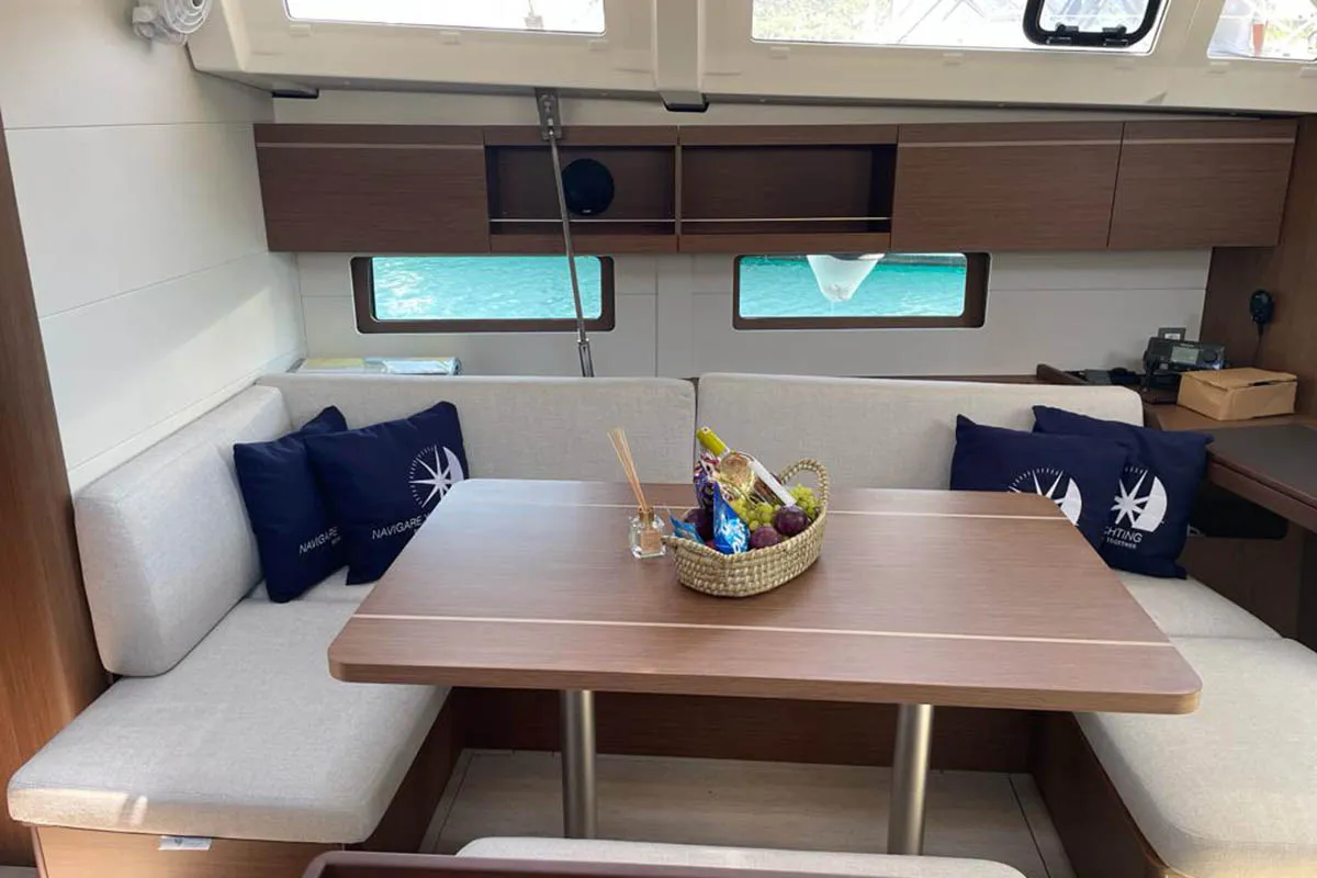 WEST, a Beneteau Oceanis 46.1 sailboat at Marmaris, Turkey