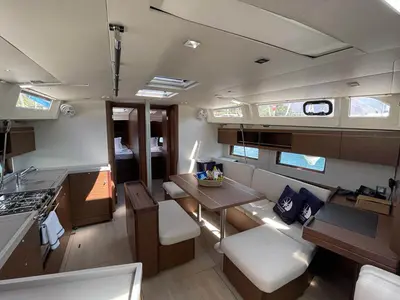 WEST, a Beneteau Oceanis 46.1 sailboat at Marmaris, Turkey