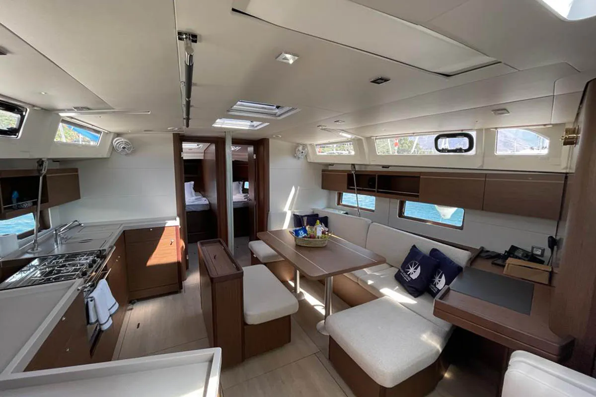 WEST, a Beneteau Oceanis 46.1 sailboat at Marmaris, Turkey